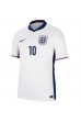 England Jude Bellingham #10 Fotballdrakt Hjemme Klær EM 2024 Korte ermer
